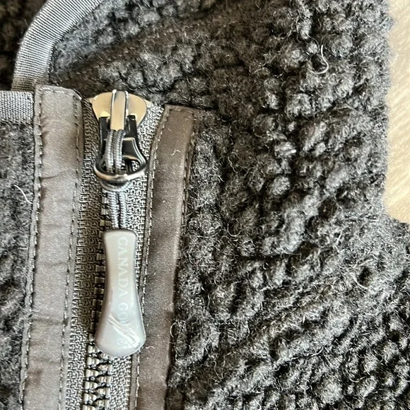 Canada Goose Fleece Hooded Jacket - Picture 5 of 12